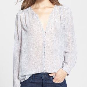 Joie Braeden Silk Blouse, size Large. NWT